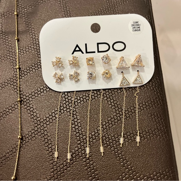 Aldo jewelry - 3 necklaces and 6 pairs of earrings - Picture 3 of 4